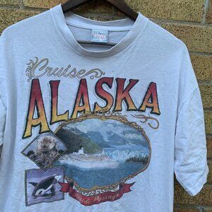 Vintage 1996 Alaska Cruise T Shirt XL